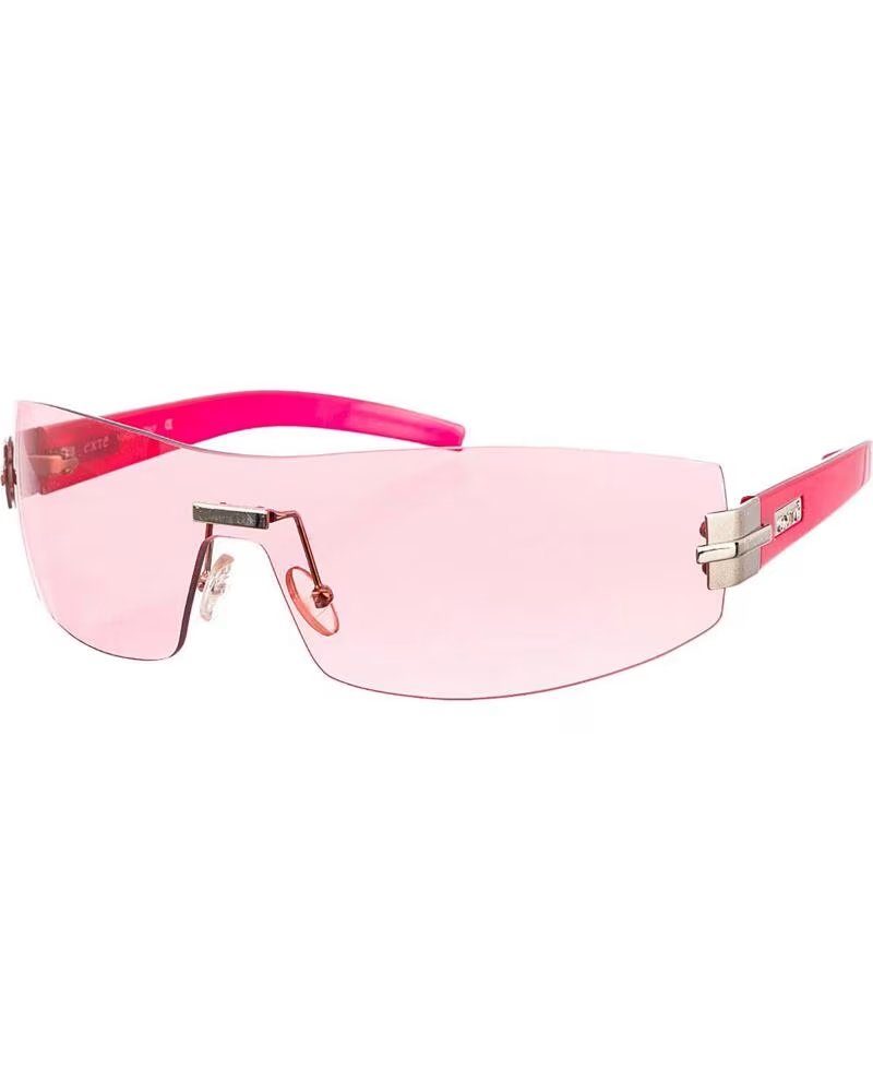 EXTE SUNGLASSES ACETAT SONNENBRILLE RECHTECKIGE FORM EX-69-S-EC1 FÜR DAMEN FUCHSIA FUCSIA