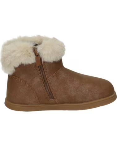 SCARPE PRIMI PASSI BIMBA CONGUITOS OSSH156008 ORSETTO MARRONE TAN
