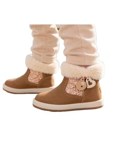SCARPE PRIMI PASSI BIMBA CONGUITOS OSSH156008 ORSETTO MARRONE TAN