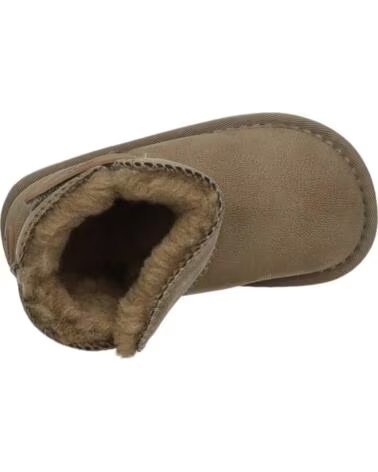 OSITO TESH501001 TAUPE STIVALI FODERATI IN PELLICCIA
