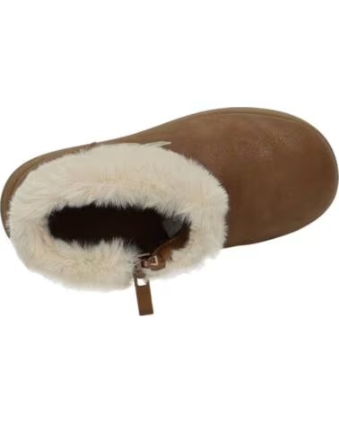 SCARPE PRIMI PASSI BIMBA CONGUITOS OSSH156008 ORSETTO MARRONE TAN