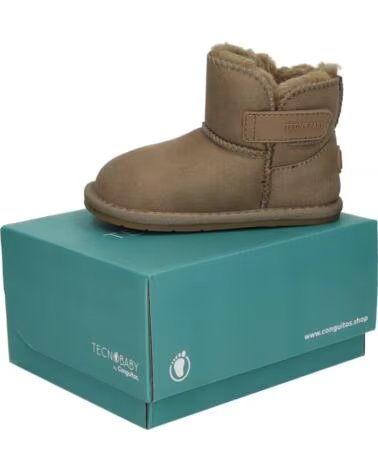 OSITO TESH501001 TAUPE STIVALI FODERATI IN PELLICCIA