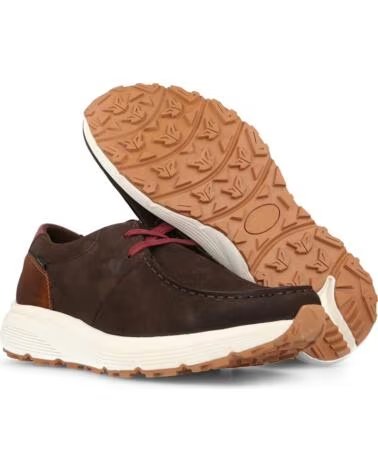 PAREDES SAPATOS CASUAL RACE CASTANHO ESCURO