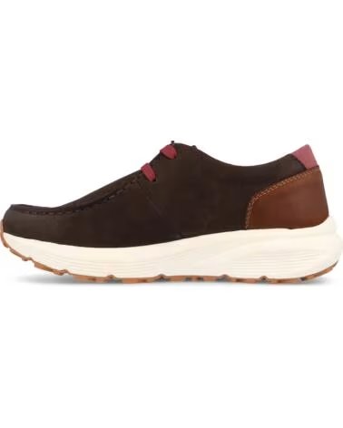 PAREDES SAPATOS CASUAL RACE CASTANHO ESCURO