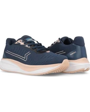 PAREDES BASKETS DE SPORT FEMME CANEJA BLEU MARINE AZUL MARINO
