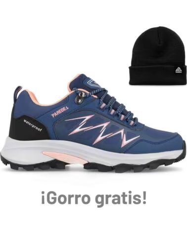 PAREDES SAPATILHA DE TREKKING MULHER ARAMA WATERPROOF AZUL MARINO