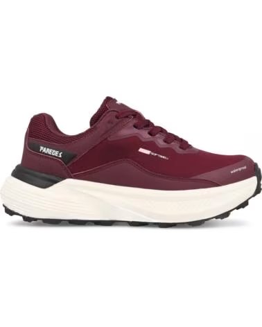 PAREDES CHAUSSURE DE TREKKING FEMME LEZAUN BORDEAUX BURDEOS