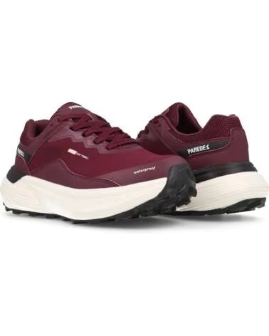 PAREDES CHAUSSURE DE TREKKING FEMME LEZAUN BORDEAUX BURDEOS