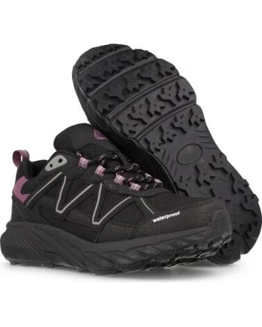 ZAPATILLA DE TREKKING WATERPROOF PARA MUJER PAREDES BEDAROA NEGRO