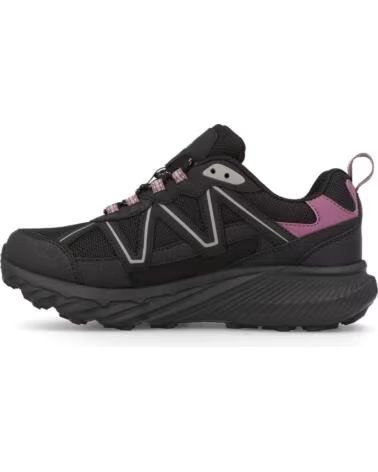 ZAPATILLA DE TREKKING WATERPROOF PARA MUJER PAREDES BEDAROA NEGRO