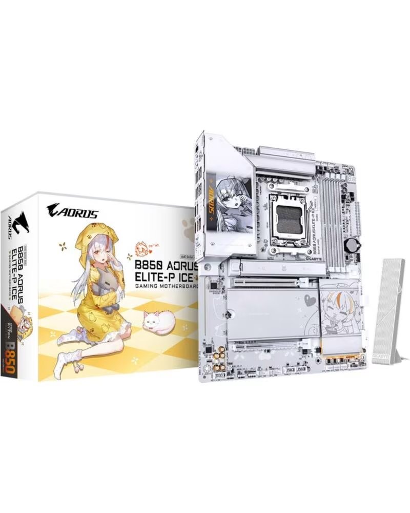 GIGABYTE Placa base b850 a elite - p ice am5 atx - 4x ddr5