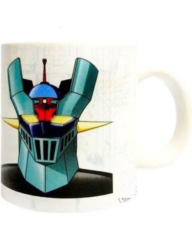 SD TOYS Taza mazinger z blanca ceramica