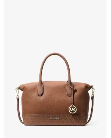 BORSA A MANO MICHAEL KORS 38S6G4FS2V LUGGAGE IN PELLE MARRONE