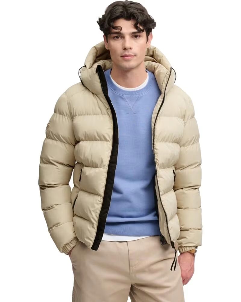SUPERDRY DOUDOUNE À CAPUCHE POUR HOMME CRAIE TIZA