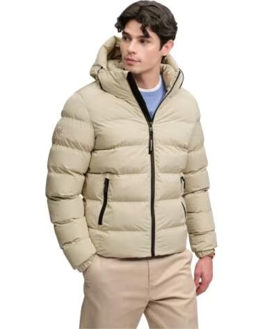 SUPERDRY DOUDOUNE À CAPUCHE POUR HOMME CRAIE TIZA