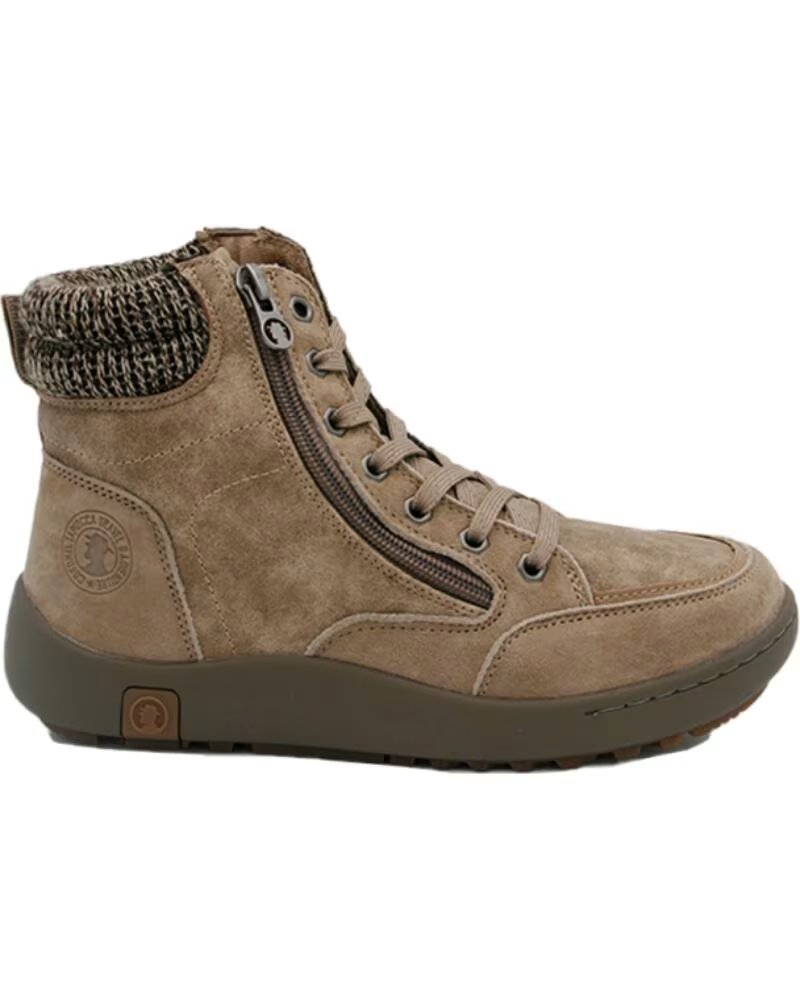 CORONEL TAPIOCCA BOTTINES PLATES FEMME T555 BEIG BEIGE