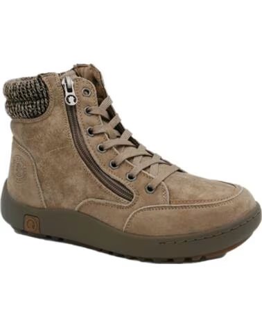 CORONEL TAPIOCCA BOTTINES PLATES FEMME T555 BEIG BEIGE