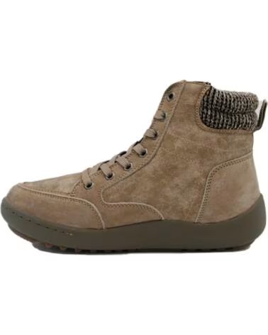 CORONEL TAPIOCCA BOTTINES PLATES FEMME T555 BEIG BEIGE