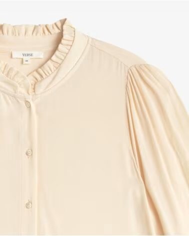 YERSE CAMISA 45865 GOLA VOLANTES VARIOS COLORES