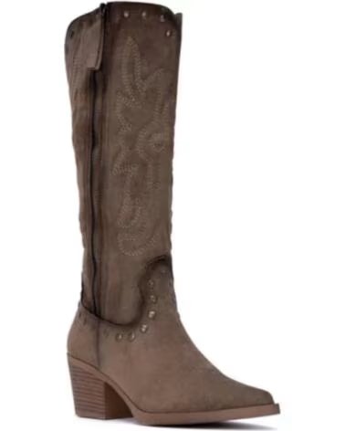 XTI BOTTES COWBOY FEMME BASIC 146508 TAUPE