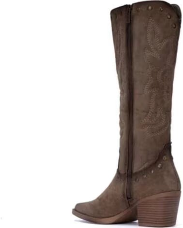 XTI BOTTES COWBOY FEMME BASIC 146508 TAUPE