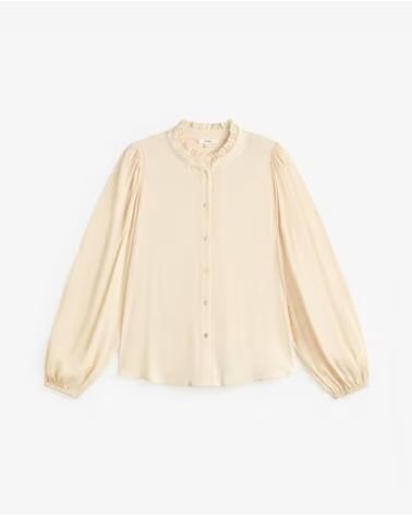 YERSE CAMISA 45865 GOLA VOLANTES VARIOS COLORES