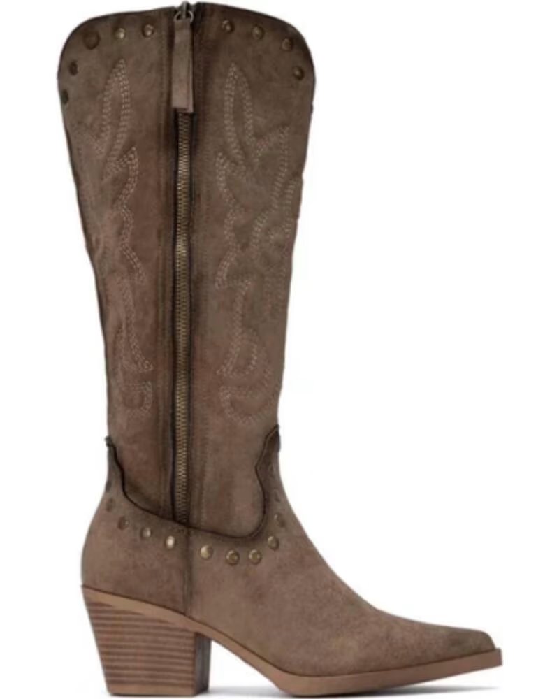 XTI BOTTES COWBOY FEMME BASIC 146508 TAUPE