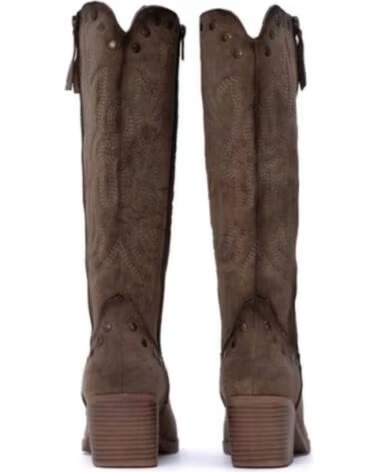 XTI BOTTES COWBOY FEMME BASIC 146508 TAUPE