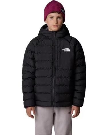 THE NORTH FACE CHAQUETA REVERSIBLE PERRITO HOODED INFANTES NF0A88TW-WOO BLACK NINO