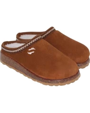 SEVILLAS KOMFORT SLIP-ON HAUSSCHUH MIT PLUMAFLEX SV175 INNENSOHLE FÜR DAMEN CUERO