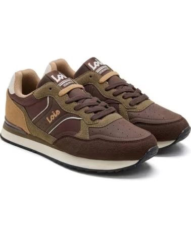 LOIS JEANS 64589-023 TÉNIS CASUAL CASTANHO MARRON