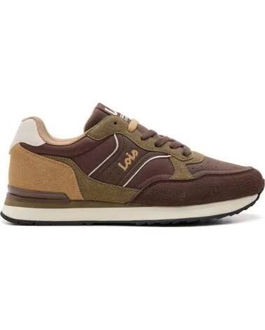 LOIS JEANS 64589-023 TÉNIS CASUAL CASTANHO MARRON