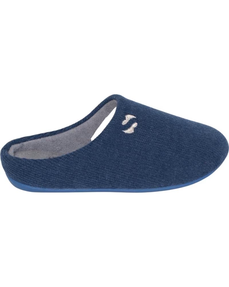 SEVILLAS KOMFORT SLIP-ON HAUSSCHUH PLUMAFLEX EINLEGESOHLE SV507 DAMEN BLAU AZUL