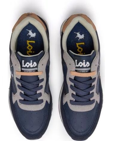SAPATILHAS CASUAL LOIS JEANS 64589-107 AZUL MARINHO MARINO