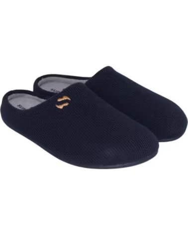 SEVILLAS WARMER SLIP-ON-HAUSSCHUH MIT PLUMAFLEX-INNENSOHLE SV508 FÜR HERREN - MARINEBLAU MARINO