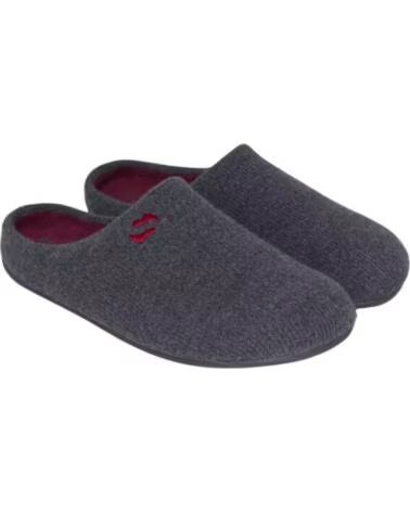 SEVILLAS PANTOFOLA CALDA SLIP-ON CON SOTTOPIEDE PLUMAFLEX SV508 DA UOMO GRIS