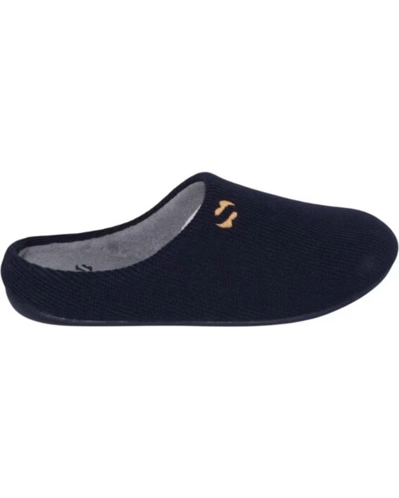SEVILLAS WARMER SLIP-ON-HAUSSCHUH MIT PLUMAFLEX-INNENSOHLE SV508 FÜR HERREN - MARINEBLAU MARINO