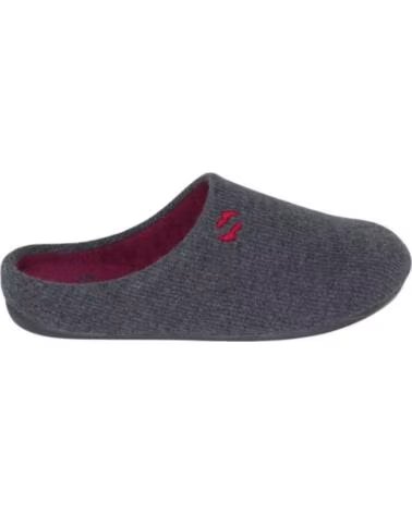 SEVILLAS PANTOFOLA CALDA SLIP-ON CON SOTTOPIEDE PLUMAFLEX SV508 DA UOMO GRIS