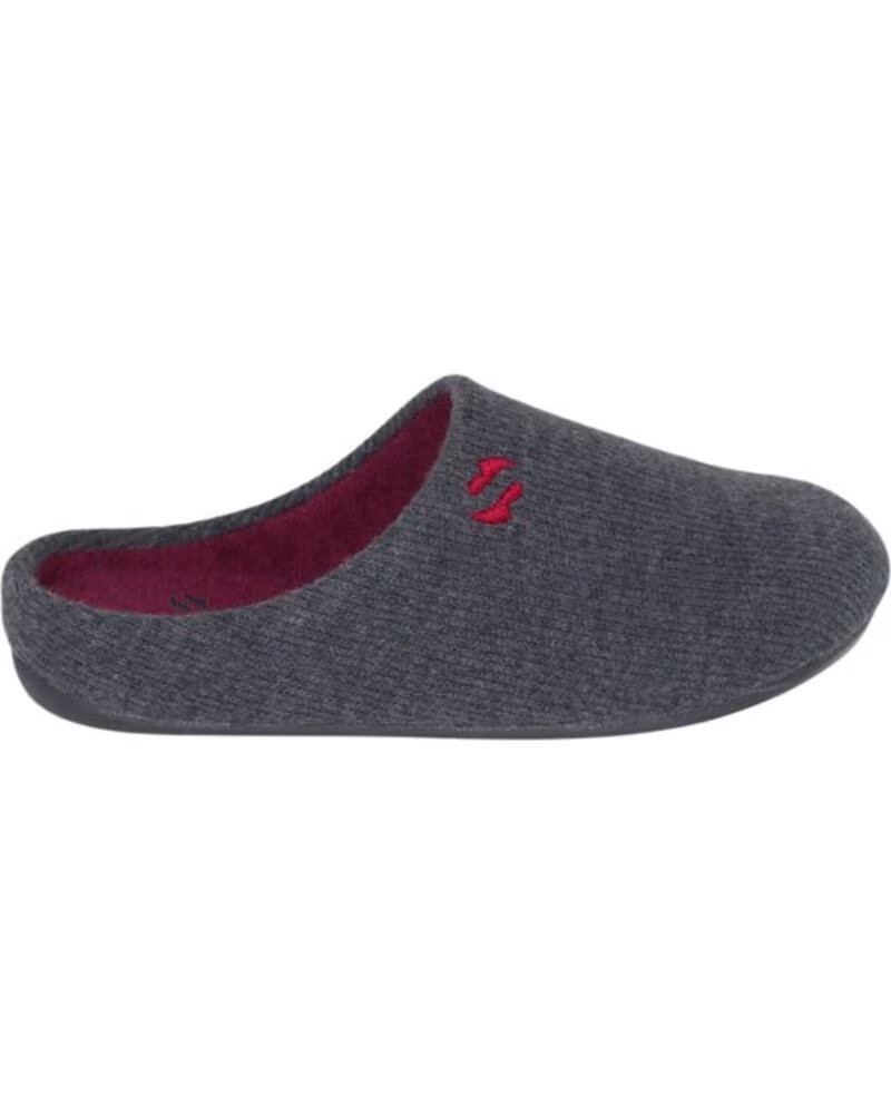 SEVILLAS PANTOFOLA CALDA SLIP-ON CON SOTTOPIEDE PLUMAFLEX SV508 DA UOMO GRIS
