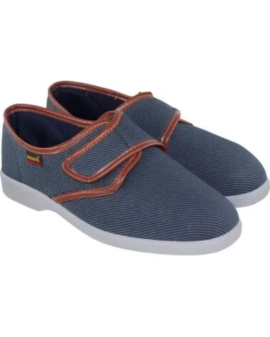 SEVILLAS KOMFORT-STOFFSCHUH MIT KLETTVERSCHLUSS RODEVIL 635 FÜR HERREN JEANS