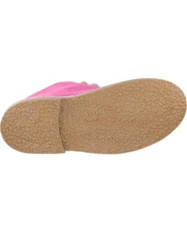 SEVILLAS RAULEDERSTIEFELETTE MIT LAMMFELLIMITATION 807FB FÜR DAMEN FUCHSIA FUCSIA