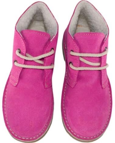SEVILLAS RAULEDERSTIEFELETTE MIT LAMMFELLIMITATION 807FB FÜR DAMEN FUCHSIA FUCSIA