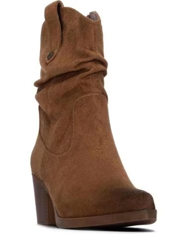 BOTTINES À TALONS XTI 130762 CAMEL ANT