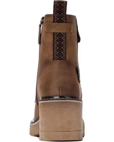 REFRESH 176057 ABSATZSTIEFELETTEN IN CAMEL C