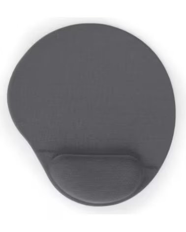 GEMBIRD Alfombrilla de Gel con reposamunecas Gris