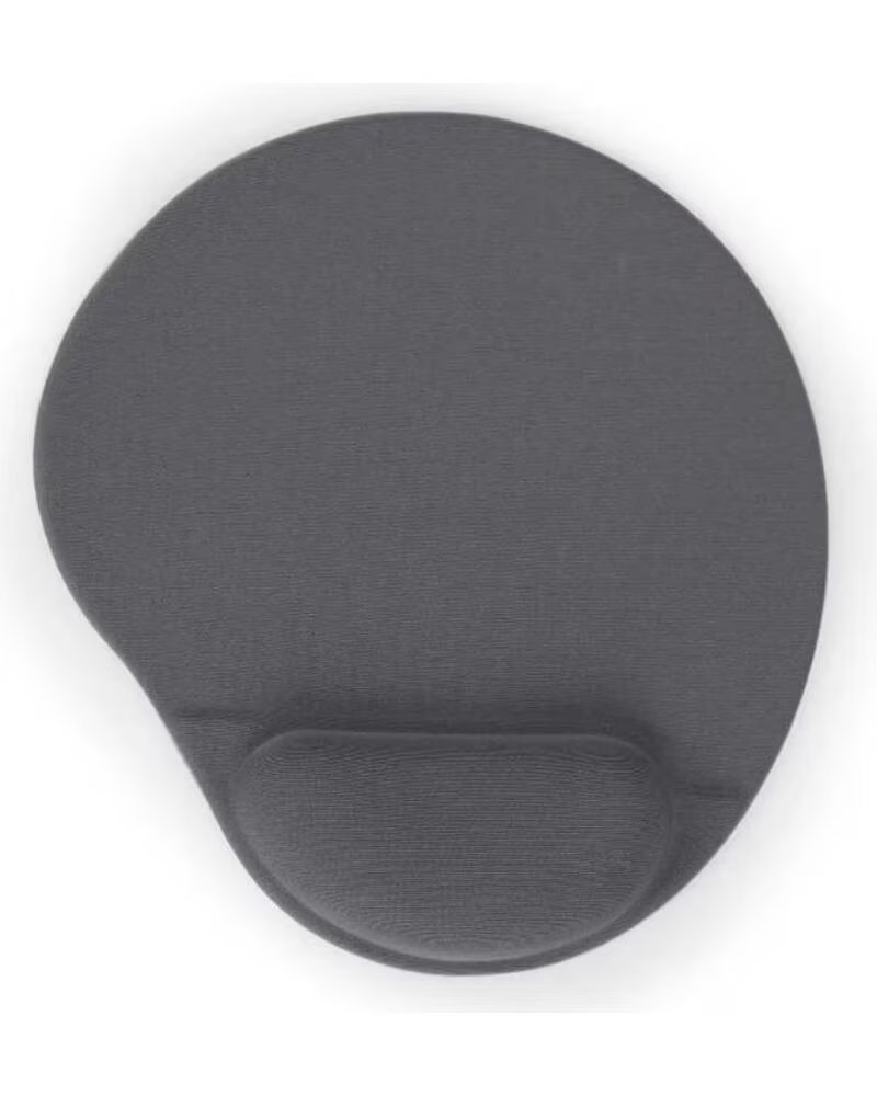 GEMBIRD Alfombrilla de Gel con reposamunecas Gris