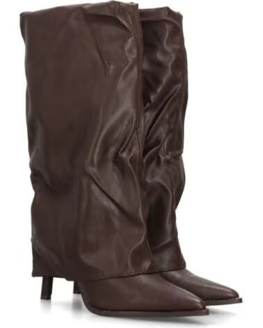 SPORT3PUNTO0 69052 BOTAS MARRONES ESTILO SLOUCHY TACÓN FINO VARIOS COLORES
