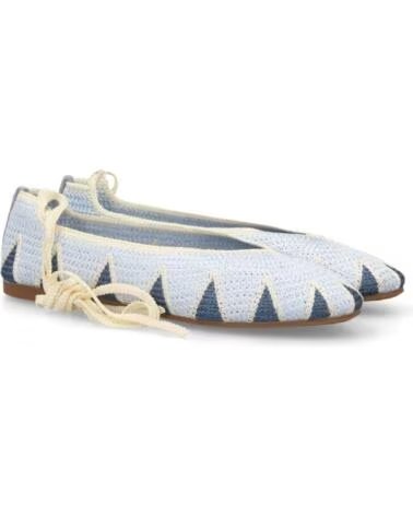 SPORT3PUNTO0 MT-157 BALLERINE BLEUE EN TISSU VARIOS COLORES