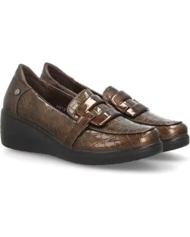 SPORT3PUNTO0 M612 CHAUSSURES COMPENSÉES EN CUIR MARRON VARIOS COLORES