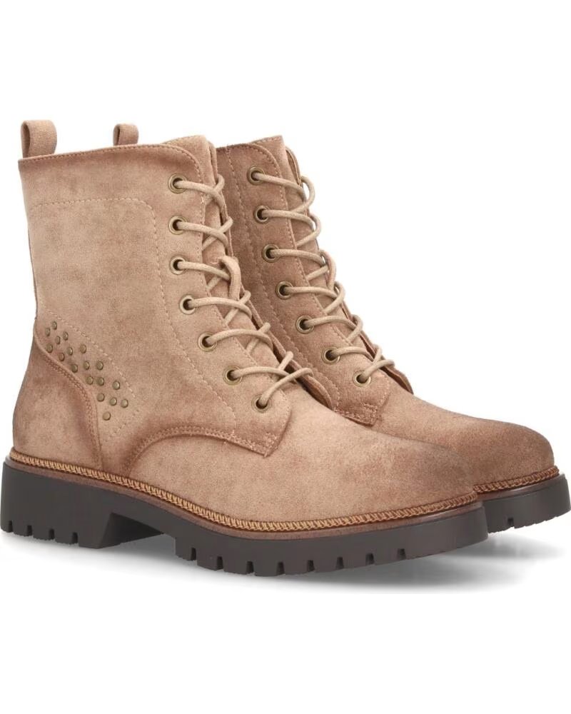 SPORT3PUNTO0 YZ26-5 KAKI SCHNÜRSTIEFELETTEN MILITÄRSTIL VARIOS COLORES